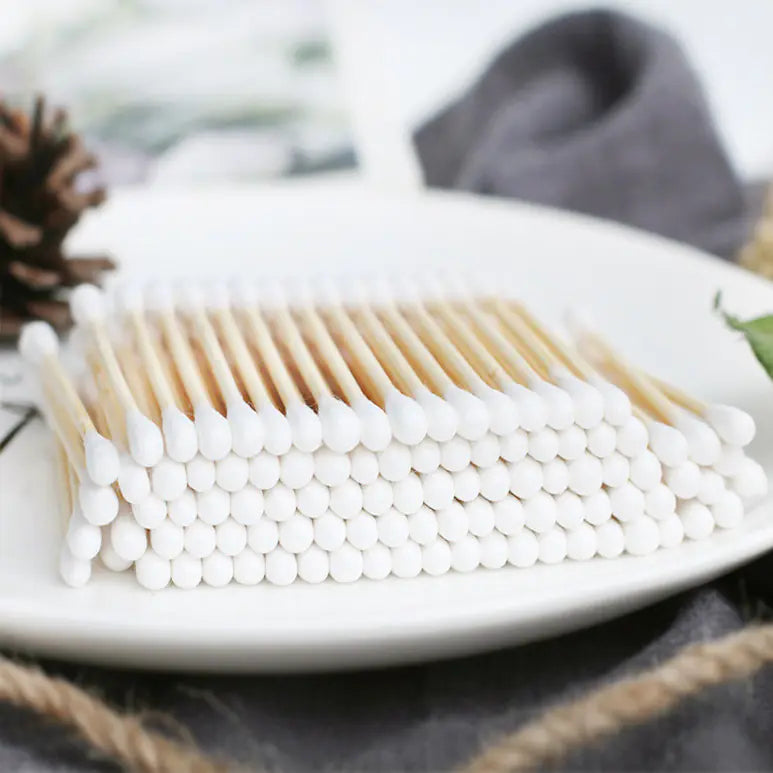 Bamboo Cotton Swabs
