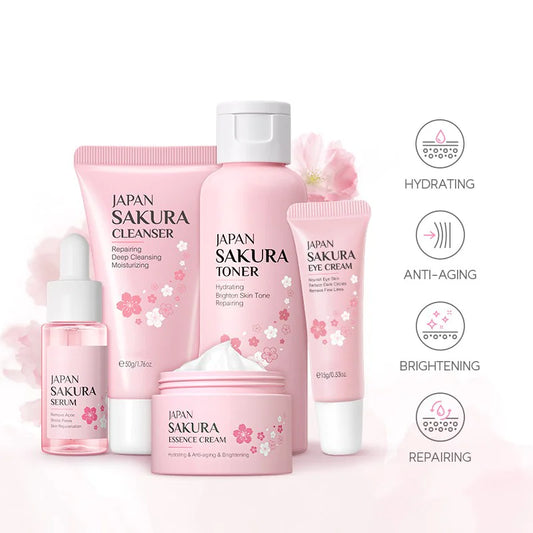 Sakura Moisturizing Face Cream Skin Care Kit